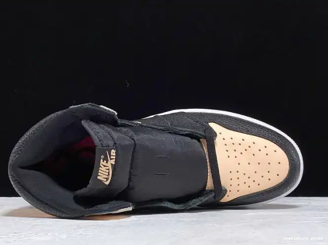 Rep Jordan Air 1 555088-081 Tint Black High Crimson Retro 0512